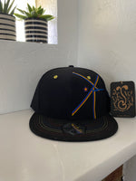 Snap Back Cervantes' Flat Brimmed Hat - Design by Ben King / Andrew Chapman by Grassroots Colorado