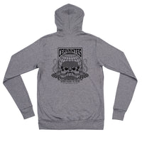 Cervantes' Unisex Zip Hoodie - Design by Alex Leaming