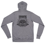 Cervantes' Unisex Zip Hoodie - Design by Alex Leaming
