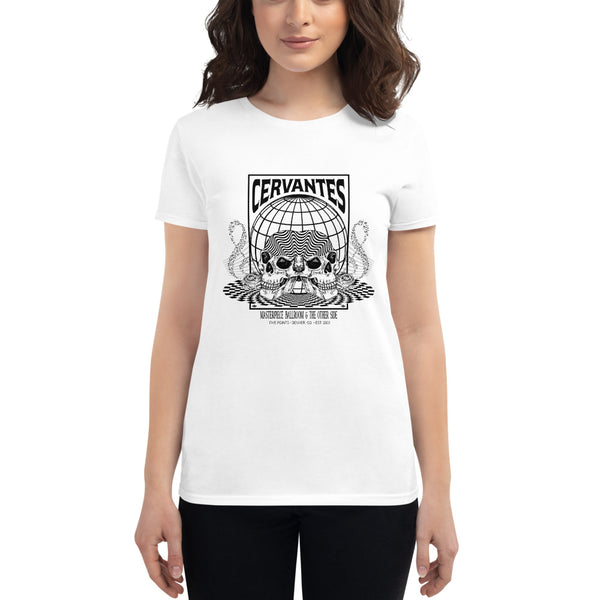 Cervantes' Women's Short Sleeve T-Shirt - Design by Alex Leaming