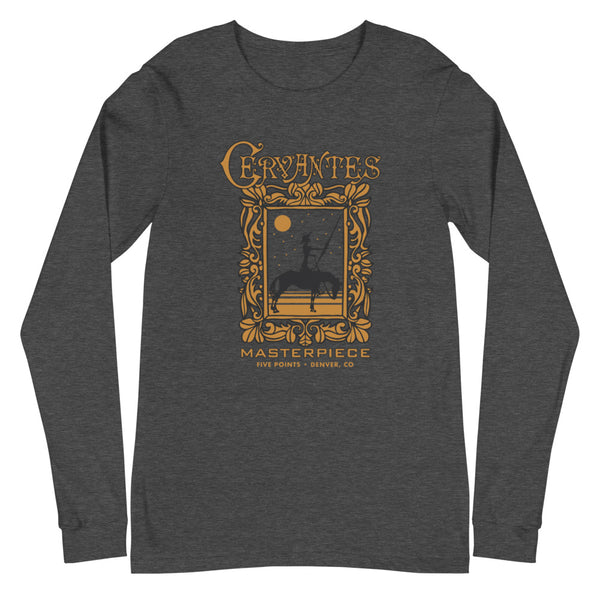 Cervantes' Unisex Long Sleeve T-Shirt - Design by Roland Hill