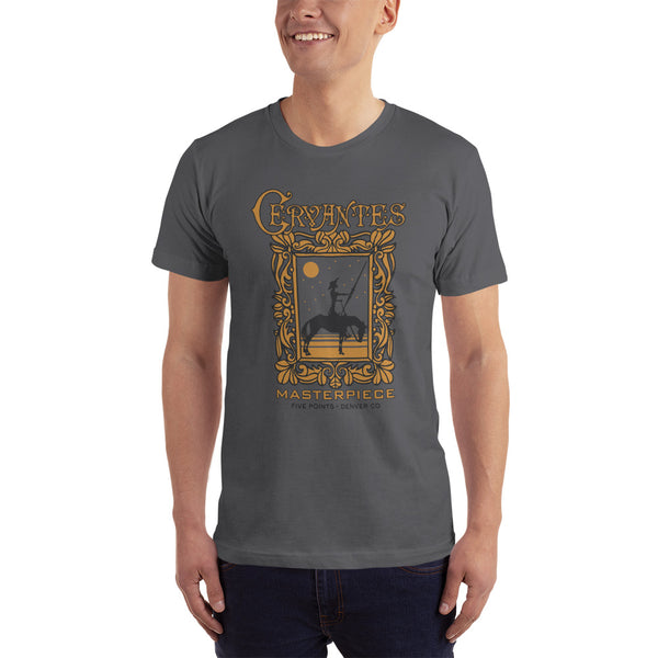 Cervantes' Short Sleeve Men's T-Shirt - Design by Roland Hill