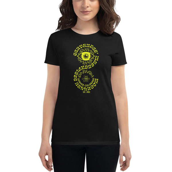 Cervantes' Women's Short Sleeve T-Shirt - Design by Andrew Sondheim